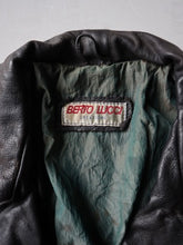 Load image into Gallery viewer, 1980&#39;s Italian Leather Biker Jacket - M/L

