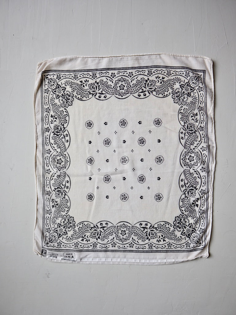 Made in USA 100% Cotton Selvedge Bandana by Colorfast