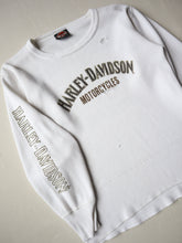 Load image into Gallery viewer, 1990s Distressed Harley Davidson Thermal Long Sleeve - S
