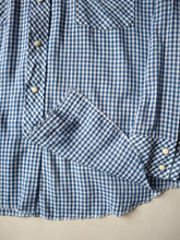 Load image into Gallery viewer, 1970s Wrangler Gingham Pearl Snap Shirt - S
