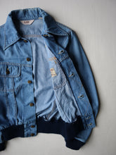 Load image into Gallery viewer, 1970s Lee BSA Patched Denim Jacket - XS
