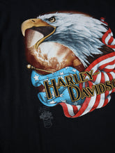 Load image into Gallery viewer, 1980s 3D Emblem Myers Harley Davidson T-Shirt - S
