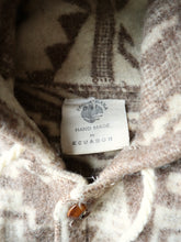 Load image into Gallery viewer, Hand Made in Ecuador Hooded Wool Jacket - L
