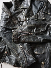 Load image into Gallery viewer, 1970/80s Schott Leather Biker Jacket - M
