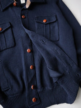 Load image into Gallery viewer, Berma-Bach Blouson Style Knit Jacket - M
