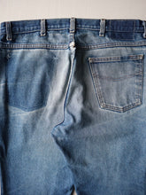 Load image into Gallery viewer, 1980s Faded &amp; Distressed Sears Roebucks Bootcut Jeans - 34"
