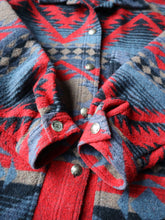 Load image into Gallery viewer, 1980s Women's Aztec Wool Blend Jacket - M
