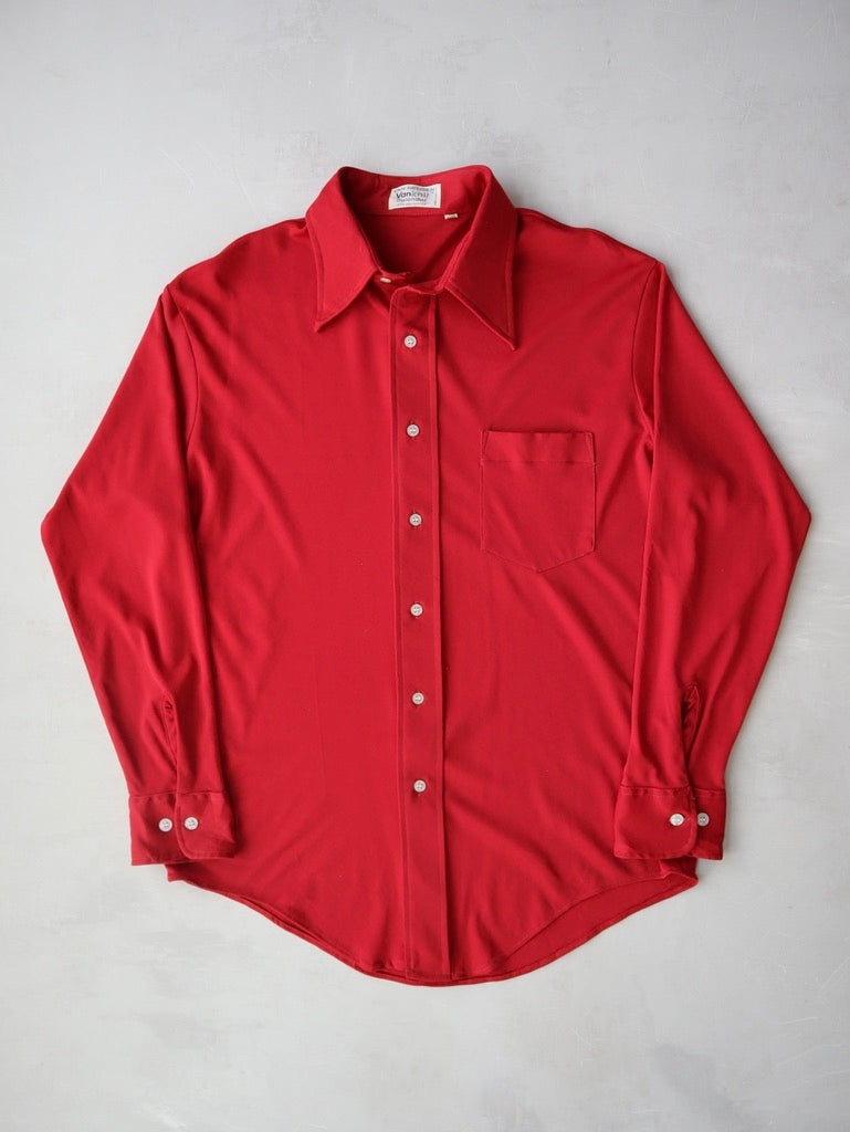 1970's Van Heusen Vanknit Shirt - M/L