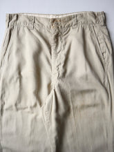 Load image into Gallery viewer, 1950s Distressed U.S Army Chino Pants - 30"
