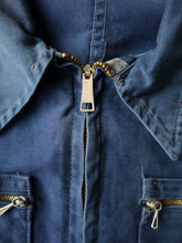 Load image into Gallery viewer, 1960s French Moleskin Cyclist Jacket - M/L
