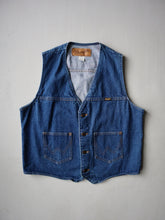 Load image into Gallery viewer, 1990s Wrangler Denim Vest - M
