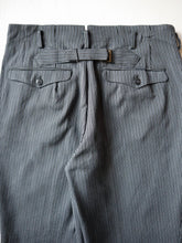 Load image into Gallery viewer, 1940s Euro Wool Buckleback Work Pants - 28"
