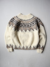 Load image into Gallery viewer, 1980s Icelandic Wool Knit Sweater - XS
