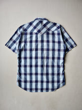 Load image into Gallery viewer, 1990s Wrangler Plaid Pearl Snap Western Shirt - S
