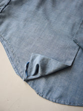 Load image into Gallery viewer, 1970s Sears Perma-Prest Selvedge Chambray Shirt - M/L
