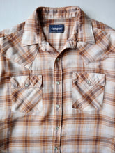 Load image into Gallery viewer, 1970s Campus Western Pearl Snap Shirt - S
