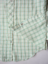 Load image into Gallery viewer, 1970s Distressed Western Pearl Snap Shirt - XS/S
