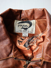 Load image into Gallery viewer, 1980s A-2 Leather Flight Jacket - L
