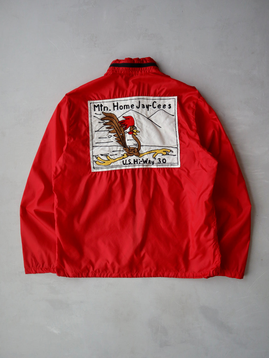 1970's Chain-stitched Roadrunner Windbreaker - M/L