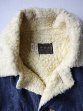Load image into Gallery viewer, 1970s Sears Roebucks Sherpa Lined Denim Chore Jacket - L
