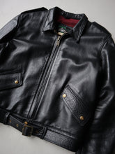 Load image into Gallery viewer, Mars Leather Motorcycle Jacket - S
