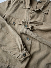 Load image into Gallery viewer, Czech Otavan Třebon Cropped Herringbone Twill Workwear Jacket - L
