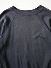 Load image into Gallery viewer, 1980&#39;s Faded Black Raglan Sweatshirt - M
