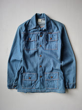 Load image into Gallery viewer, 1970s Wrangler Safari Style Denim Jacket - XXS
