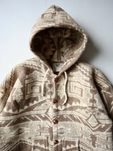 Load image into Gallery viewer, Hand Made in Ecuador Hooded Wool Jacket - L
