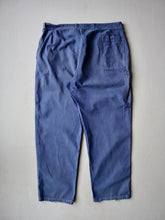 Load image into Gallery viewer, 1970s Faded French Workwear Pleated Pants - 36"
