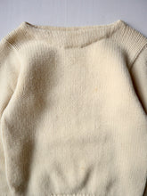 Load image into Gallery viewer, 1940s Wool Varsity Knit Sweater - XXS
