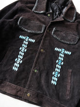 Load image into Gallery viewer, 1970&#39;s Native American Suede Leather Fringe Jacket - XL
