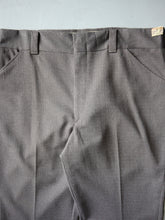 Load image into Gallery viewer, 1970s Deadstock Webster Textured Bootcut Pants - 38&quot;
