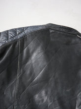 Load image into Gallery viewer, 1980&#39;s Distressed Moto Biker Leather Jacket - S
