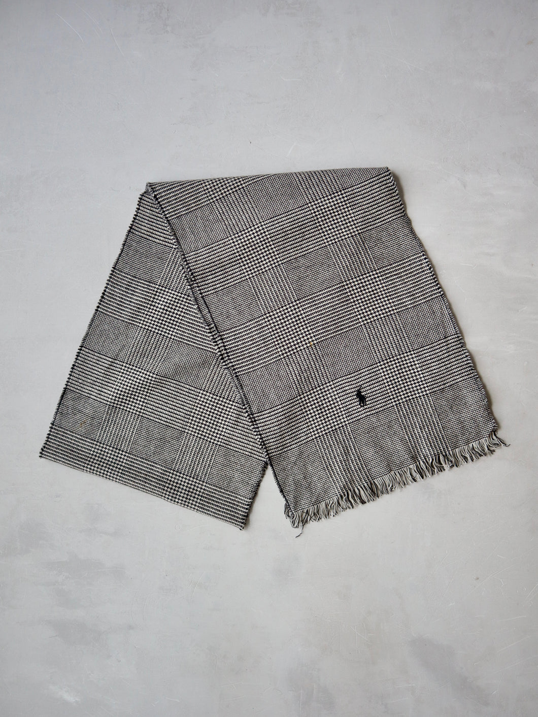 Polo Ralph Lauren Houndstooth Cotton Scarf