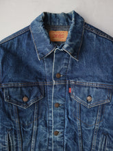 Load image into Gallery viewer, 1970/80&#39;s Made in USA Levi&#39;s 70506 Blanket Lined Denim Jacket - S

