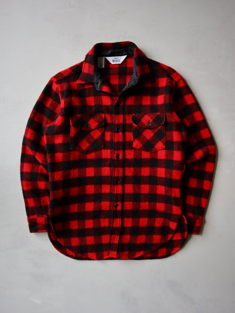 1980's Woolrich CPO Plaid Shirt - M