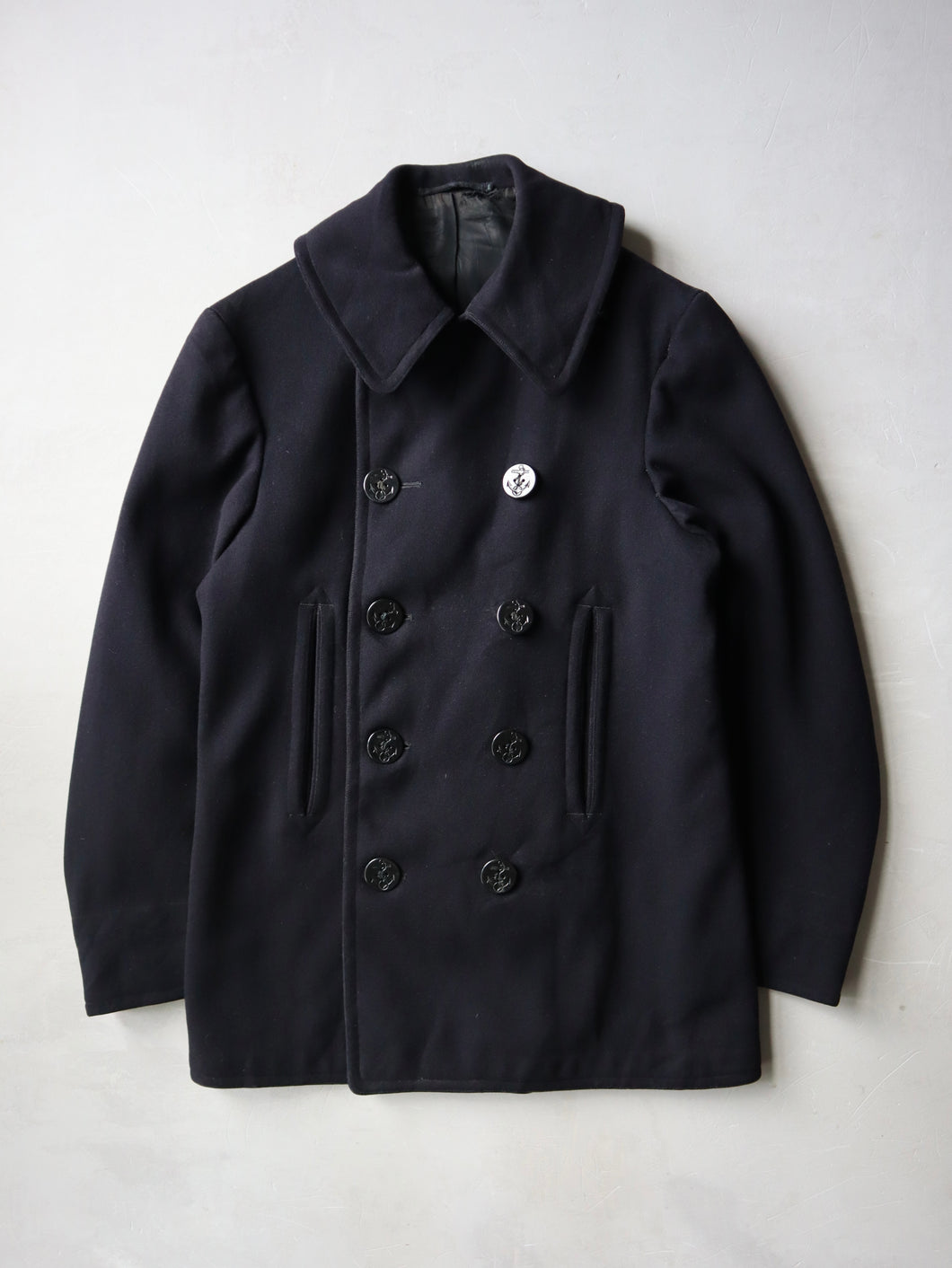1960s U.S Navy Peacoat - S