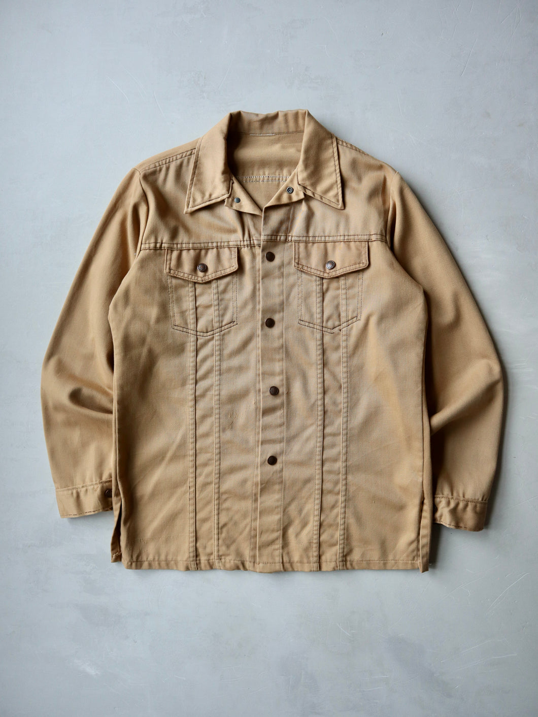 1970's Montgomery Ward Western Heavy Cotton Shirt - S/M