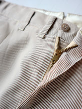 Load image into Gallery viewer, 1950s Haspel Drop Loop Striped Pleated Pants - 29"
