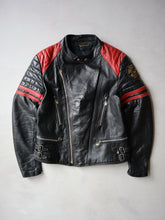 Load image into Gallery viewer, 1970&#39;s Moto Cuir Paris Cafe Racer Leather Jacket - S
