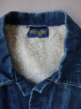 Load image into Gallery viewer, 1980&#39;s Distressed Wrangler Lined Denim Jacket - XL
