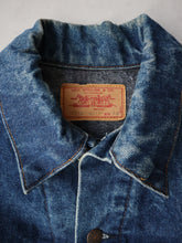Load image into Gallery viewer, 1970/80&#39;s Made in USA Levi&#39;s 70506 Blanket Lined Denim Jacket - S
