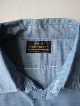 Load image into Gallery viewer, 1970s Sears Perma-Prest Selvedge Chambray Shirt - M/L
