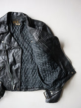 Load image into Gallery viewer, 1960s Esprit Leather Motorcycle Jacket - M
