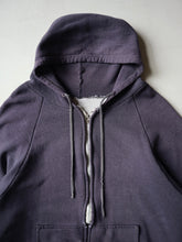 Load image into Gallery viewer, 1980s Faded Thermal Zip Up Hoodie - L
