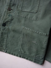 Load image into Gallery viewer, 1970s Faded Green German Workwear Jacket - M/L
