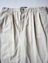 Load image into Gallery viewer, 1990s Polo Ralph Lauren Pleated Chino Pants - 40&quot;
