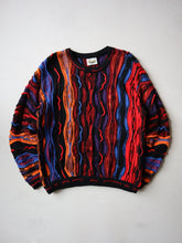 Load image into Gallery viewer, 1990&#39;s Aklanda Merino Wool 3D Knit Sweater - M

