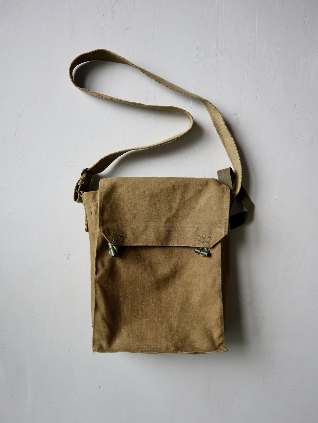 1960s Czech Army Canvas Shoulder Bag
